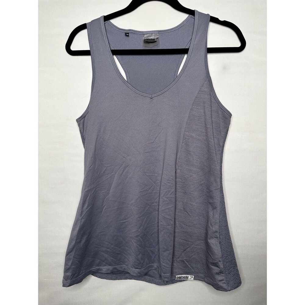 Gymshark True Texture Tank in Steel Blue Women’s Size Medium Athleisure‎